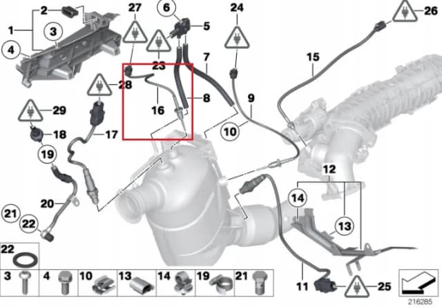 Gdzie jest czujnik temperatury silnika BMW E90 i jak go znaleźć? Gdzie jest czujnik temperatury silnika BMW E90 i jak go znaleźć?