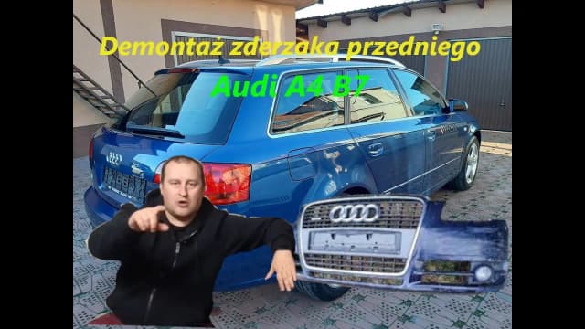 Jak zdjąć zderzak Audi A4 B7 bez uszkodzeń i frustracji Jak zdjąć zderzak Audi A4 B7 bez uszkodzeń i frustracji