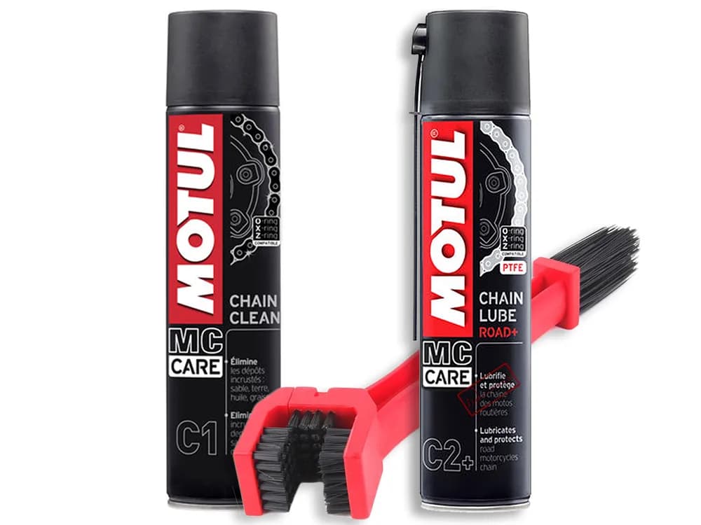 Motul C1 - skuteczny preparat do czyszczenia łańcuchów motocyklowych Motul C1 - skuteczny preparat do czyszczenia łańcuchów motocyklowych