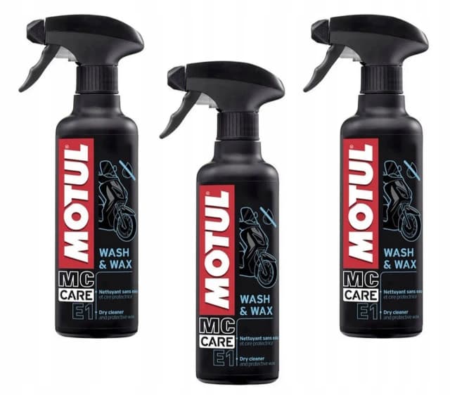 Motul wash & wax – skuteczne czyszczenie motocykli bez wody Motul wash & wax – skuteczne czyszczenie motocykli bez wody